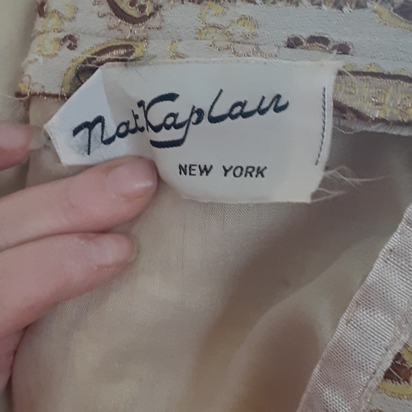 Beaded dress by Nat kaplan New York one of a kind - Picture 3 of 6